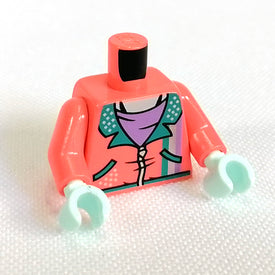 LEGO® los onderdeel Lijf met Motief Koraal 973pb4305c01