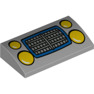 Plaatje in Gallery viewer laden, LEGO® 88930pb149 in kleur Licht Blauwachtig Grijs