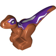 LEGO® los onderdeel Dinosaurier Donker Oranje 37829pb10