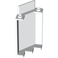 LEGO® los onderdeel Paneel in kleur Wit 87421