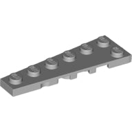 LEGO® los onderdeel Wig Plaat Licht Blauwachtig Grijs 78443