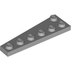 LEGO® los onderdeel Wig Plaat Licht Blauwachtig Grijs 78444