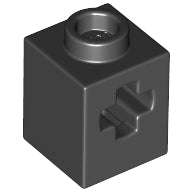 LEGO® los onderdeel Technische Steen in kleur Zwart 73230