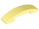 LEGO® los onderdeel Dakpan Gebogen Helder Lichtgeel 93273