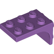 Plaatje in Gallery viewer laden, LEGO® los onderdeel Beugel in kleur Medium Lavendel 69906