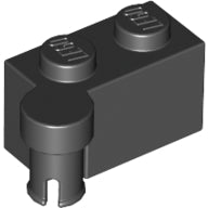 Plaatje in Gallery viewer laden, LEGO® los onderdeel Scharnier in kleur Zwart 3830