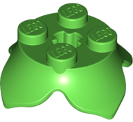 LEGO® los onderdeel Plant & Struik in kleur Fel Groen 15469