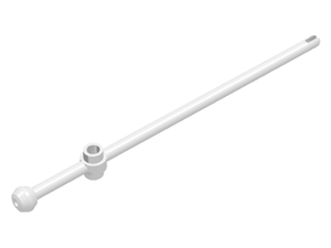 LEGO® los onderdeel Staaf in kleur Wit 476