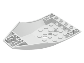 LEGO® los onderdeel Cockpit in kleur Wit 47406