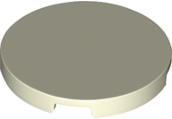 LEGO® los onderdeel Tegel Rond Gloed In Donker Wit 67095