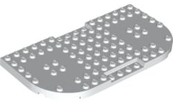 LEGO® los onderdeel Steen Aangepast in kleur Wit 74166