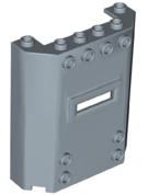 LEGO® los onderdeel Paneel in kleur Zandblauw 22387