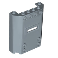Plaatje in Gallery viewer laden, LEGO® los onderdeel Paneel in kleur Zandblauw 22387