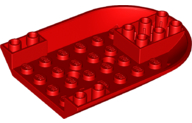 LEGO® los onderdeel Vliegtuig in kleur Rood 11295