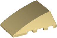 LEGO® los onderdeel Wig in kleur Geelbruin 47753