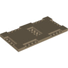 LEGO® los onderdeel Steen Aangepast Donker Geelbruin 71772