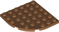 LEGO® los onderdeel Plaat Rond in kleur Medium Noga 6003