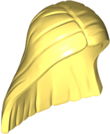 Plaatje in Gallery viewer laden, LEGO® los onderdeel Haar in kleur Helder Lichtgeel 41612