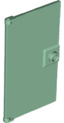 LEGO® los onderdeel Deur in kleur Zandgroen 60616