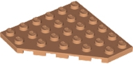 Plaatje in Gallery viewer laden, LEGO® los onderdeel Wig Plaat in kleur Medium Noga 6106