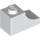 LEGO® los onderdeel Steen Boog in kleur Wit 78666