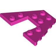Plaatje in Gallery viewer laden, LEGO® los onderdeel Wig Plaat in kleur Donker Roze 47407