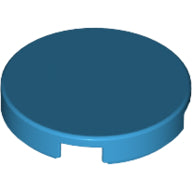 LEGO® los onderdeel Tegel Rond Donker Azuurblauw 14769