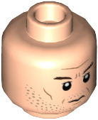 LEGO® los onderdeel Hoofd in kleur Lichte Noga 3626pb2927
