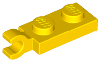 LEGO® los onderdeel Plaat Aangepast in kleur Geel 63868