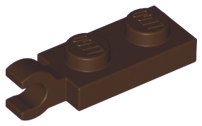 Plaatje in Gallery viewer laden, LEGO® los onderdeel Plaat Aangepast Donker Bruin 63868