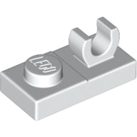 LEGO® los onderdeel Plaat Aangepast in kleur Wit 44861