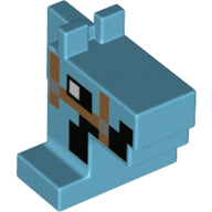Plaatje in Gallery viewer laden, LEGO® Dier Onderdelen met Motief Medium Azuurblauw 25769pb04