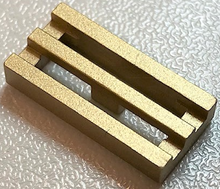 Plaatje in Gallery viewer laden, LEGO® los onderdeel Tegel Aangepast Metallic Gold 2412b