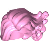 Plaatje in Gallery viewer laden, LEGO® los onderdeel Haar in kleur Fel Roze 73272