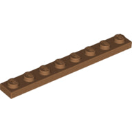 LEGO® los onderdeel Plaat Algemeen in kleur Medium Noga 3460