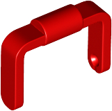 LEGO® los onderdeel Accessoire in kleur Rood 95344