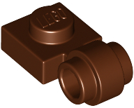 Plaatje in Gallery viewer laden, LEGO® los onderdeel Plaat Aangepast Roodachtig Bruin 4081b
