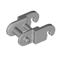 LEGO® Technische Koppeling Licht Blauwachtig Grijs 3711