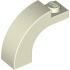 LEGO® los onderdeel Steen Boog Gloed In Donker Wit 6005