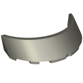 LEGO® los onderdeel Voorruit Parel Donkergrijs 62360