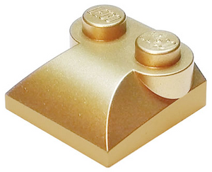 LEGO® los onderdeel Dakpan Gebogen Metallic Gold 47457