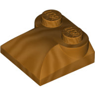 Plaatje in Gallery viewer laden, LEGO® los onderdeel Dakpan Gebogen Metallic Gold 47457