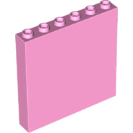 LEGO® los onderdeel Paneel in kleur Fel Roze 59349