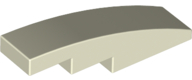 Plaatje in Gallery viewer laden, LEGO® los onderdeel Dakpan Gebogen Gloed In Donker Wit 61678