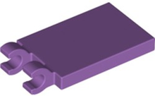 Plaatje in Gallery viewer laden, LEGO® los onderdeel Tegel Aangepast Medium Lavendel 30350b