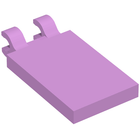 LEGO® los onderdeel Tegel Aangepast Medium Lavendel 30350b