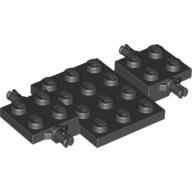Plaatje in Gallery viewer laden, LEGO® los onderdeel Onderstel in kleur Zwart 2441