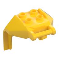 LEGO® los onderdeel Groot figuur in kleur Geel 27167