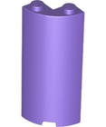 LEGO® los onderdeel Cilinder in kleur Donkerpaars 30987