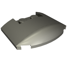 LEGO® los onderdeel Wig in kleur Parel Donkergrijs 93604